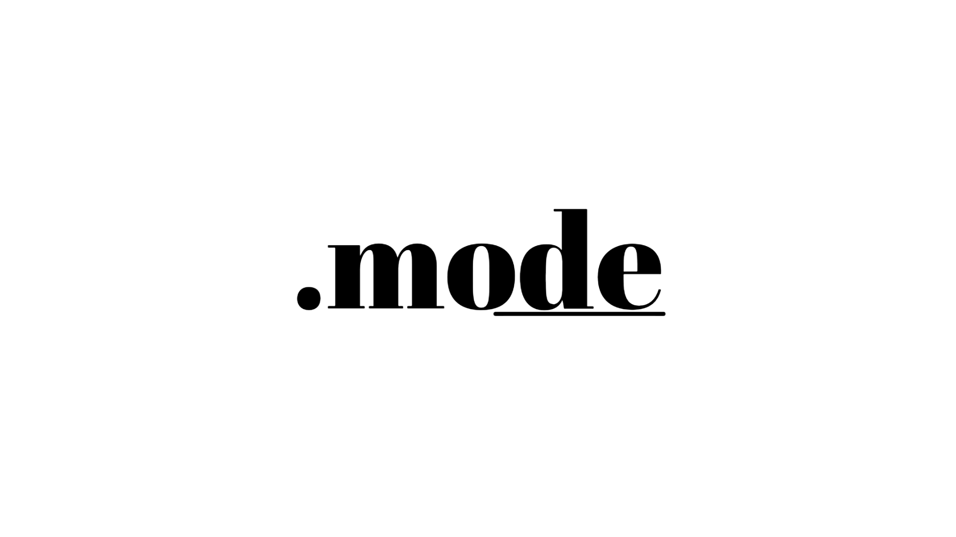 .modeとは